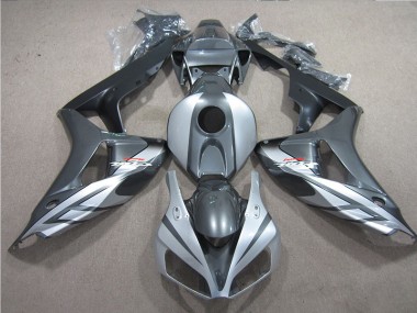 Schwarz Grau Fireblade Honda CBR 1000 RR 2006-2007 Motorrad Verkleidungen