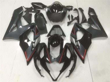 Schwarz Grau Suzuki GSXR 1000 K5 2005-2006 Motorrad Verkleidungen