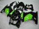 Schwarz Grün Kawasaki EX250 2008-2012 Motorrad Verkleidung Schwarz Grün Kawasaki EX250 2008-2012 Motorrad Verkleidung