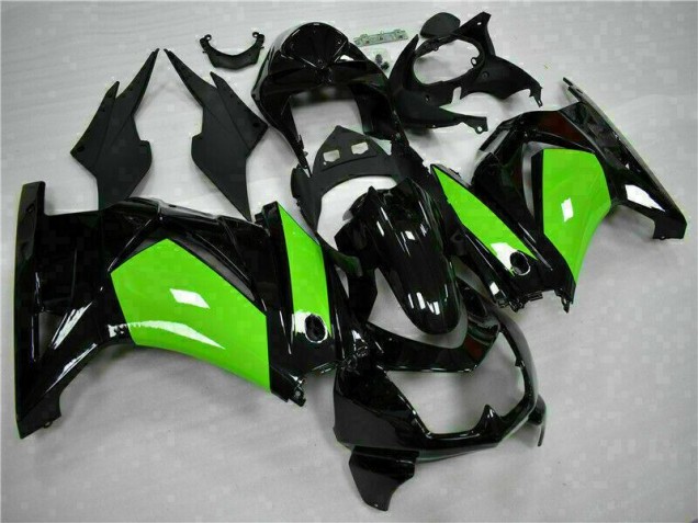 Schwarz Grün Kawasaki EX250 2008-2012 Motorrad Verkleidung Schwarz Grün Kawasaki EX250 2008-2012 Motorrad Verkleidung