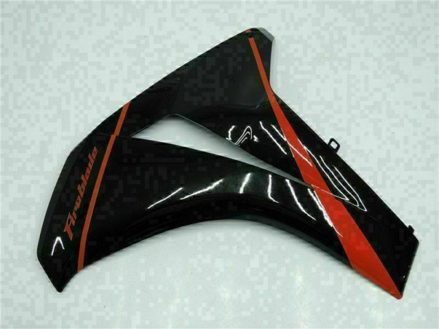 Schwarz Honda CBR 1000 RR 2008-2011 Motorrad Verkleidung Schwarz Honda CBR 1000 RR 2008-2011 Motorrad Verkleidung
