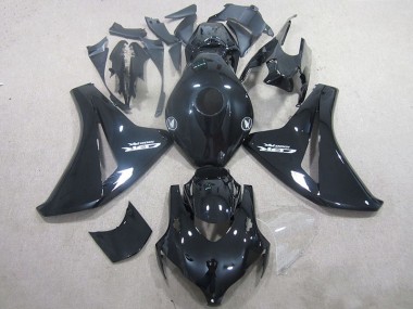 Schwarz Honda CBR 1000 RR 2008-2011 Motorrad Verkleidungen Komplett Sets