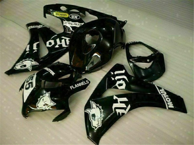 Schwarz Honda CBR 1000 RR 2008-2011 Motorrad Verkleidungen Schwarz Honda CBR 1000 RR 2008-2011 Motorrad Verkleidungen