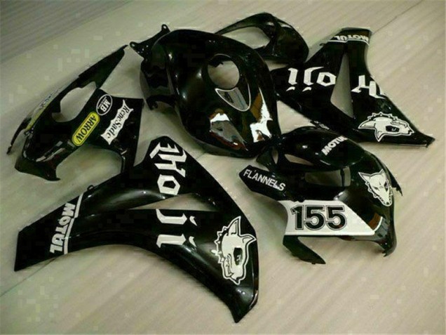 Schwarz Honda CBR 1000 RR 2008-2011 Motorrad Verkleidungen Schwarz Honda CBR 1000 RR 2008-2011 Motorrad Verkleidungen