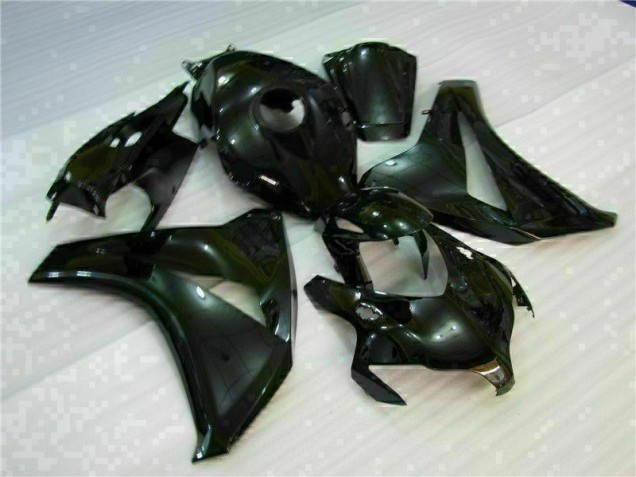 Schwarz Honda CBR 1000 RR 2008-2011 Motorrad Vollverkleidung Schwarz Honda CBR 1000 RR 2008-2011 Motorrad Vollverkleidung