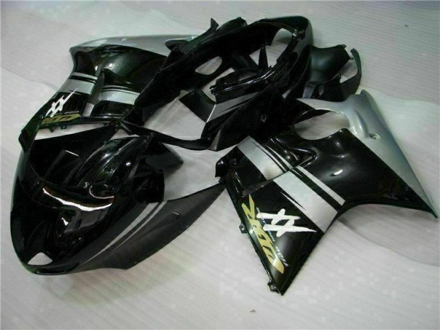 Schwarz Honda CBR 1100 XX 1996-2007 Motorrad Verkleidung Schwarz Honda CBR 1100 XX 1996-2007 Motorrad Verkleidung