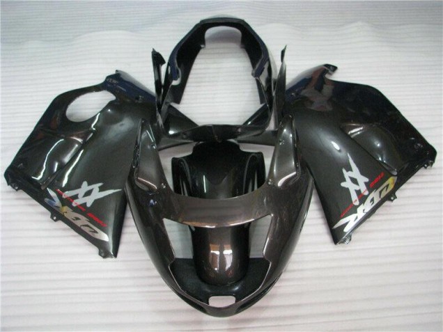 Schwarz Honda CBR 1100 XX 1996-2007 Motorrad Verkleidungen Schwarz Honda CBR 1100 XX 1996-2007 Motorrad Verkleidungen