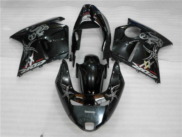 Schwarz Honda CBR 1100 XX 1996-2007 Motorrad VollVerkleidungen & Plastik Schwarz Honda CBR 1100 XX 1996-2007 Motorrad VollVerkleidungen & Plastik