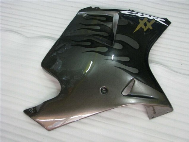 Schwarz Honda CBR 1100 XX 1996-2007 Motorrad Vollverkleidung Schwarz Honda CBR 1100 XX 1996-2007 Motorrad Vollverkleidung