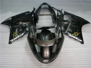 Schwarz Honda CBR 1100 XX 1996-2007 Motorrad Vollverkleidung