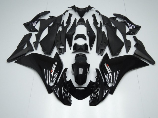 Schwarz Honda CBR 250 RR 2011-2013 Motorrad Verkleidungen Schwarz Honda CBR 250 RR 2011-2013 Motorrad Verkleidungen