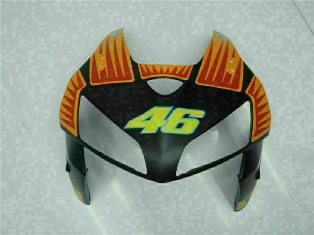Schwarz Honda CBR 600 RR 2005-2006 Motor Vollverkleidung Schwarz Honda CBR 600 RR 2005-2006 Motor Vollverkleidung
