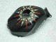Schwarz Honda CBR 600 RR 2005-2006 Motor Vollverkleidung Schwarz Honda CBR 600 RR 2005-2006 Motor Vollverkleidung