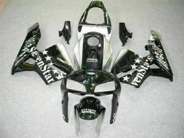 Schwarz Honda CBR 600 RR 2005-2006 Motorrad Verkleidung & Plastik
