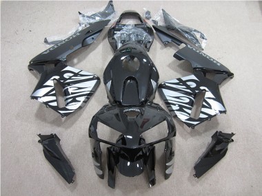 Schwarz Honda CBR 600 RR 2005-2006 Motorrad Vollverkleidung