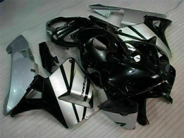 Schwarz Honda CBR 600 RR 2005-2006 MotorradVerkleidungen Plastik Kits Schwarz Honda CBR 600 RR 2005-2006 MotorradVerkleidungen Plastik Kits