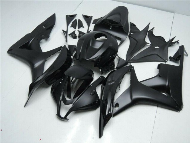 Schwarz Honda CBR 600 RR 2007-2008 Motorrad Verkleidung Schwarz Honda CBR 600 RR 2007-2008 Motorrad Verkleidung