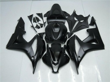 Schwarz Honda CBR 600 RR 2007-2008 Motorrad Verkleidung