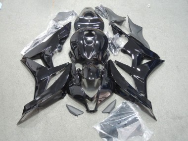Schwarz Honda CBR 600 RR 2007-2008 Motorrad Verkleidungen Komplett Sets