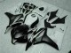 Schwarz Honda CBR 600 RR 2007-2008 Motorrad Vollverkleidung Schwarz Honda CBR 600 RR 2007-2008 Motorrad Vollverkleidung