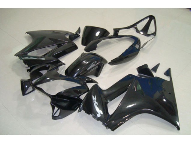 Schwarz Honda VFR 800 2002-2013 Motorrad Verkleidung Schwarz Honda VFR 800 2002-2013 Motorrad Verkleidung