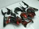 Schwarz Kawasaki EX250 2008-2012 Motorrad Verkleidung Schwarz Kawasaki EX250 2008-2012 Motorrad Verkleidung