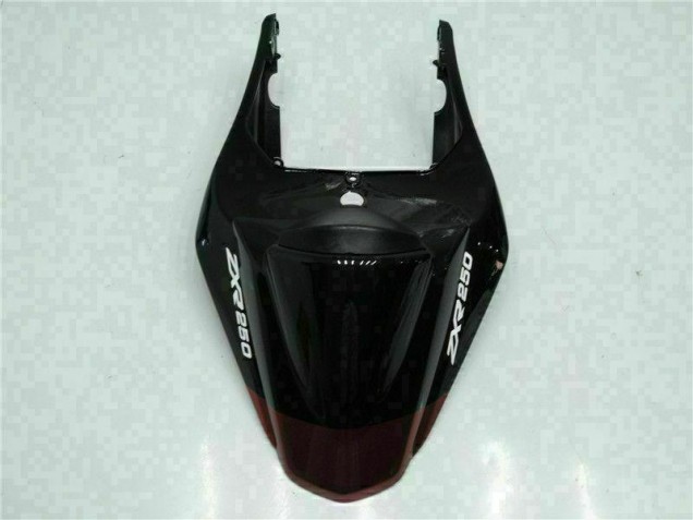 Schwarz Kawasaki EX250 2008-2012 Motorrad Verkleidung Schwarz Kawasaki EX250 2008-2012 Motorrad Verkleidung