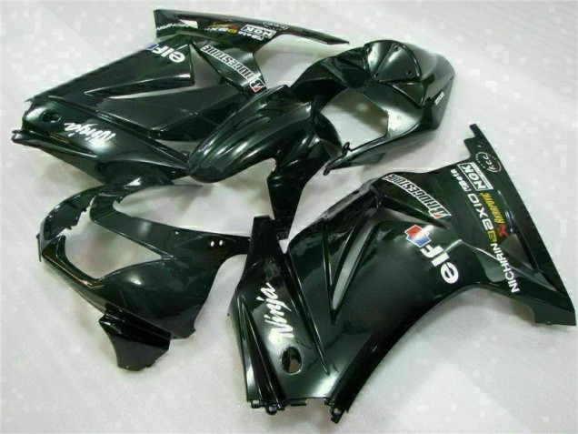 Schwarz Kawasaki EX250 2008-2012 Motorrad Verkleidungen Komplett Sets Schwarz Kawasaki EX250 2008-2012 Motorrad Verkleidungen Komplett Sets
