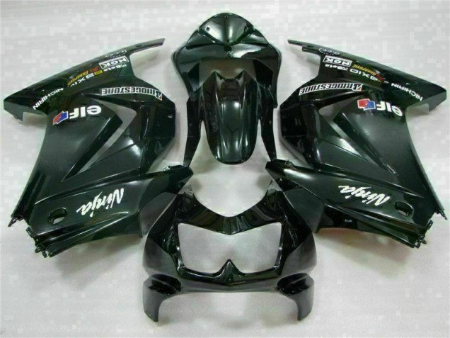Schwarz Kawasaki EX250 2008-2012 Motorrad Verkleidungen Komplett Sets Schwarz Kawasaki EX250 2008-2012 Motorrad Verkleidungen Komplett Sets