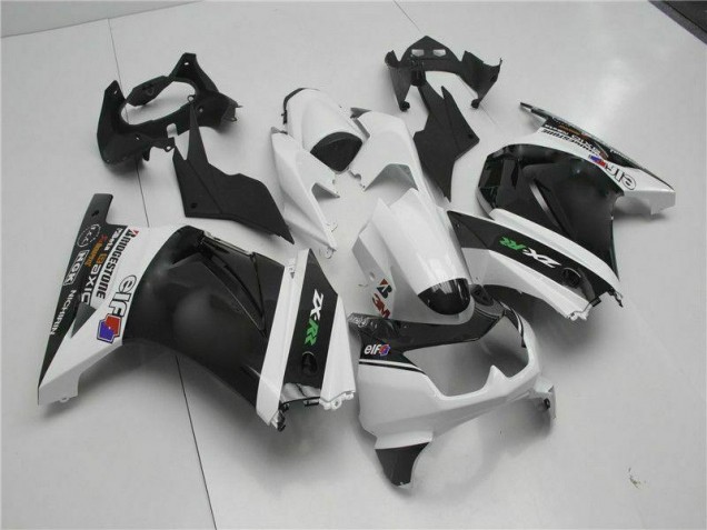 Schwarz Kawasaki EX250 2008-2012 Motorrad Verkleidungen Schwarz Kawasaki EX250 2008-2012 Motorrad Verkleidungen