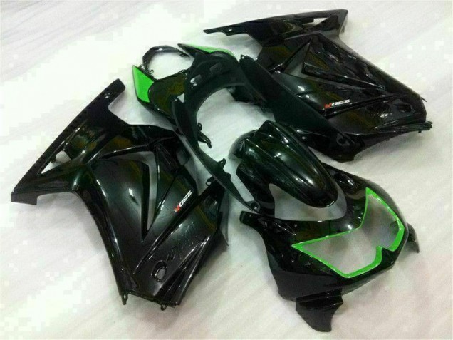 Schwarz Kawasaki EX250 2008-2012 Motorrad Verkleidungen & Plastik