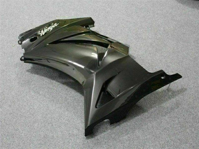 Schwarz Kawasaki EX250 2008-2012 Motorrad Vollverkleidung Schwarz Kawasaki EX250 2008-2012 Motorrad Vollverkleidung