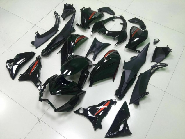 Schwarz Kawasaki Z800 2013-2016 Motorrad Verkleidungen Schwarz Kawasaki Z800 2013-2016 Motorrad Verkleidungen