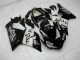 Schwarz Kawasaki ZX6R 2005-2006 Motorrad Verkleidungen Komplett Sets
