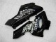 Schwarz Kawasaki ZX6R 2005-2006 Motorrad Verkleidungen Komplett Sets