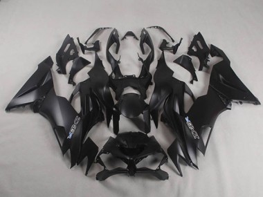Schwarz Kawasaki ZX6R 2019-2023 Motorrad Verkleidungen