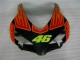 Schwarz Orange Honda CBR 1000 RR 2004-2005 Motorrad Verkleidungen Schwarz Orange Honda CBR 1000 RR 2004-2005 Motorrad Verkleidungen