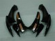 Schwarz Orange Suzuki GSXR 600 / 750 K6 2006-2007 Motorrad Verkleidungen Schwarz Orange Suzuki GSXR 600 / 750 K6 2006-2007 Motorrad Verkleidungen