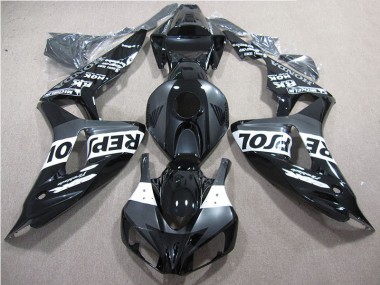 Schwarz Repsol Honda CBR 1000 RR 2006-2007 Motorrad Verkleidungen