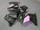 Schwarz Rosa Ninja Kawasaki EX250 2008-2012 Motorrad Verkleidungen Schwarz Rosa Ninja Kawasaki EX250 2008-2012 Motorrad Verkleidungen