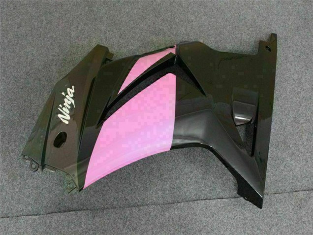 Schwarz Rosa Ninja Kawasaki EX250 2008-2012 Motorrad Verkleidungen Schwarz Rosa Ninja Kawasaki EX250 2008-2012 Motorrad Verkleidungen