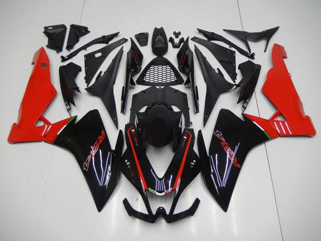 Schwarz Rot Aprilia RSV4 2009-2015 Motorrad Verkleidungen & Plastik Schwarz Rot Aprilia RSV4 2009-2015 Motorrad Verkleidungen & Plastik