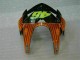 Schwarz Rot Gelb 46 Honda CBR 600 RR 2005-2006 Motorrad Verkleidungen Schwarz Rot Gelb 46 Honda CBR 600 RR 2005-2006 Motorrad Verkleidungen
