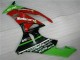 Schwarz Rot Grün Motocard Kawasaki ZX6R 2009-2012 Motorrad Verkleidungen Schwarz Rot Grün Motocard Kawasaki ZX6R 2009-2012 Motorrad Verkleidungen