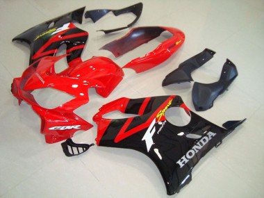 Schwarz Rot Honda CBR 600 F4i 2004-2007 Motorrad Verkleidung