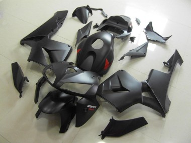 Schwarz Rot Honda CBR 600 RR 2005-2006 Motorrad Verkleidung