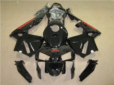 Schwarz Rot Honda CBR 600 RR 2005-2006 Motorrad Verkleidungen