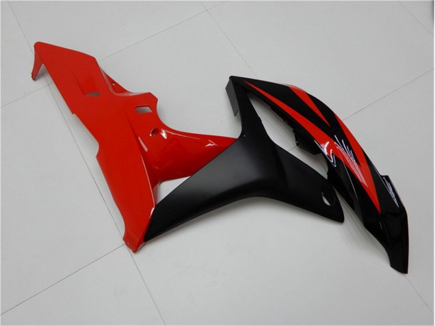 Schwarz Rot Honda CBR 600 RR 2007-2008 Motorrad Vollverkleidung Schwarz Rot Honda CBR 600 RR 2007-2008 Motorrad Vollverkleidung