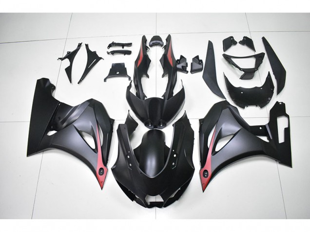 Schwarz Rot Suzuki GSXR 1000 2017-2023 Motorrad Vollverkleidung Schwarz Rot Suzuki GSXR 1000 2017-2023 Motorrad Vollverkleidung