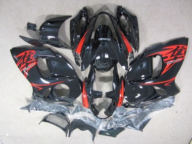 Schwarz Rot Suzuki GSXR 1300 Hayabusa 2008-2019 Motorrad Vollverkleidung